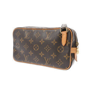 Louis Vuitton Monogram Bandouliere Bag Marly Brown Shoulder